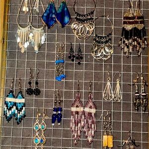 Stunning earrings. Like new.